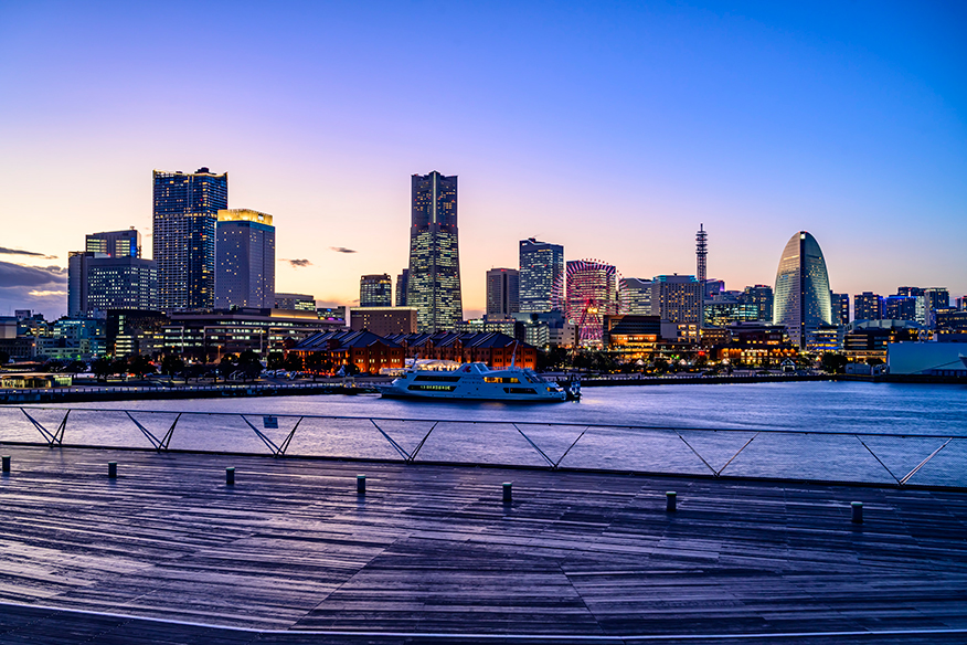 橫濱港大棧橋國際客船碼頭：1